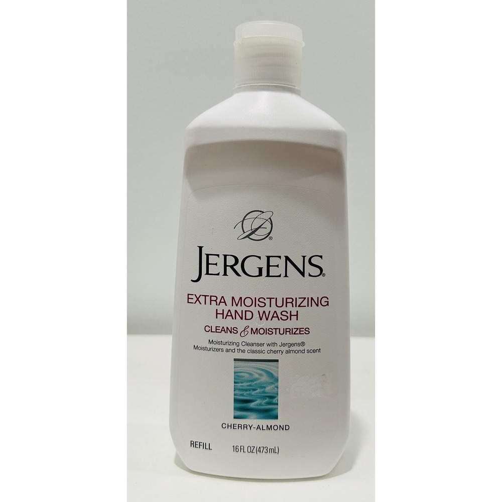 Jergens Extra Moisturizing Hand Wash Refill Cherry-Almond 16 fl oz 019100009745